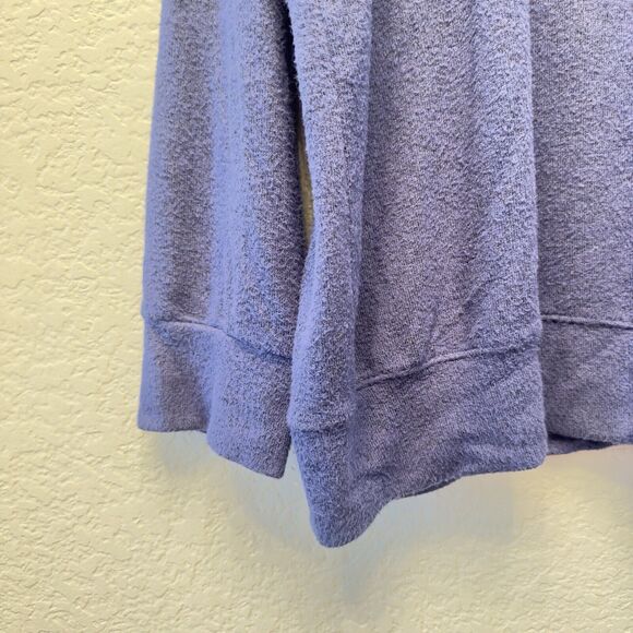 Buffalo David Bitton Blue Heathered Sweater Size Large, Boyfriend Fit - Picture 7 of 16